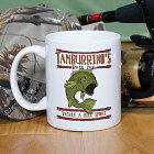Bass Club Fishing Personalized Coffee Mug